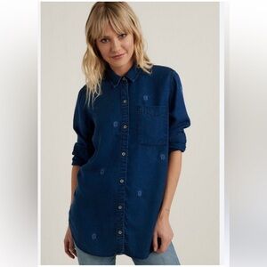 LUCKY BRAND Boyfriend Shirt